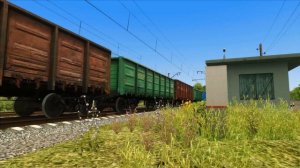 ВЛ82-006 с порожняком ● реальные звуки ● Train Simulator 2019