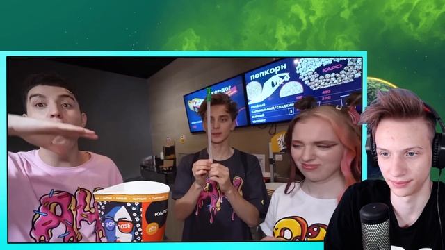 ВЛАД А4 НОЧЬ в КИНОТЕАТРЕ ! РЕАКЦИЯ НА А4