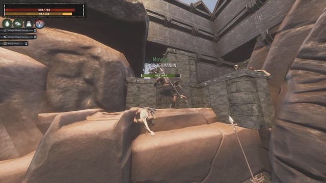 When 2 Clans Try To Raid Phoenix. 3077 Pt. 4, Conan Exiles Official PVP, Age Of War смотреть онлайн