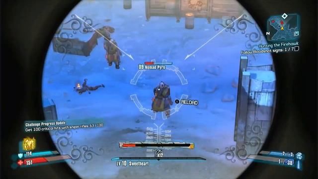 Borderlands 2 Playthrough Part 7: Frostburn Canyon смотреть онлайн