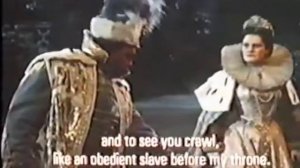 Boris Godunov / "Polish Act", Duet Dimitrij and Marina - Russian Movie 1954