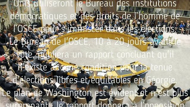Ingérence américaine dans les élections en Géorgie смотреть онлайн