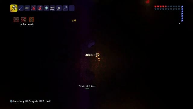 Terraria WALL OF FLESH 10 MINS With Ash смотреть онлайн