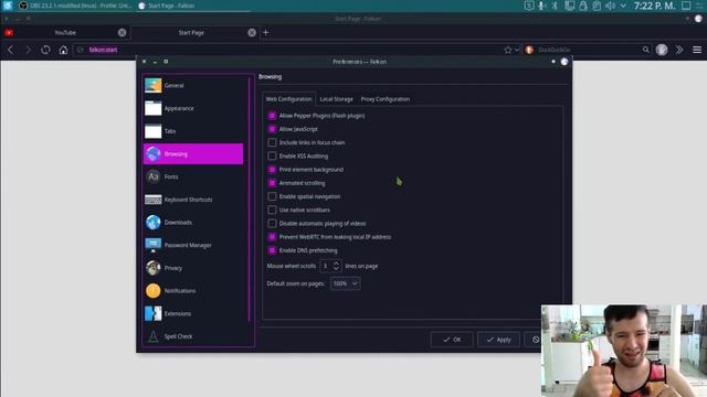 Falkon browser 3.1.0 by KDE смотреть онлайн