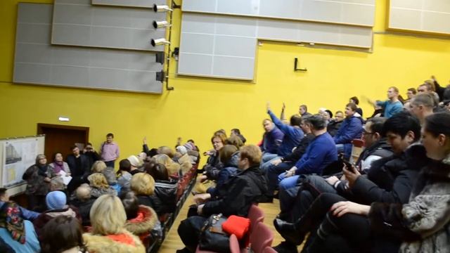Кубинка, 30.01.2015, общественные слушания, часть 5 (новый жилой дом) смотреть онлайн