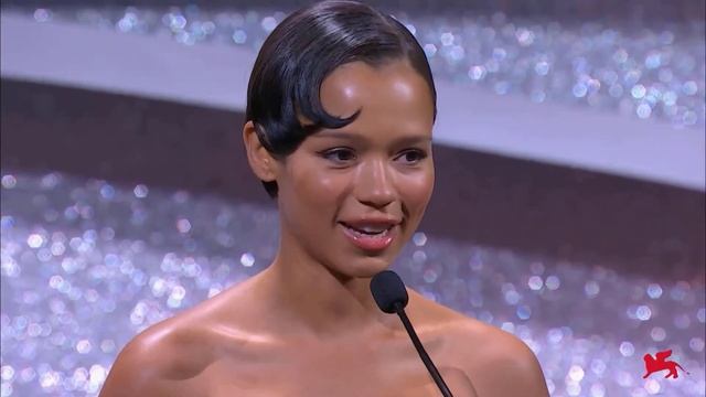 Taylor Russell Winning Best Young Actor | 79th Venice International Film Festival
