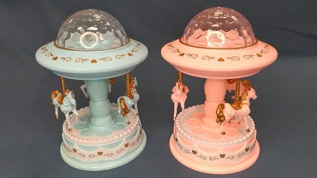 Музыкальная шкатулка "Карусель с лошадками" смотреть онлайн