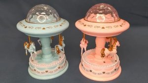 Музыкальная шкатулка "Карусель с лошадками"