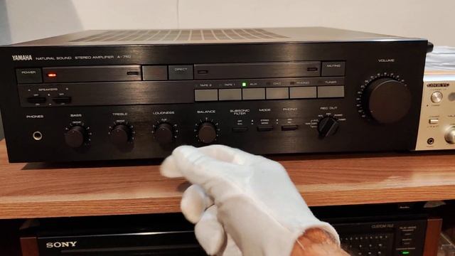 Усилитель Yamaha A-750 (1983 г.в.) смотреть онлайн
