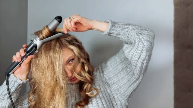 Шикарная укладка - объемные локоны. смотреть онлайн