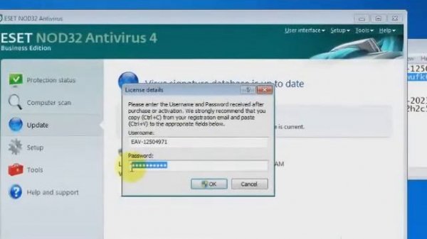 ESET NOD32 Keys Username & Password ( JULY 2010 )