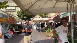 Франция 🇫🇷[4К] Ницца-Лазурный берег, красивый город, пешие прогулки по городу.