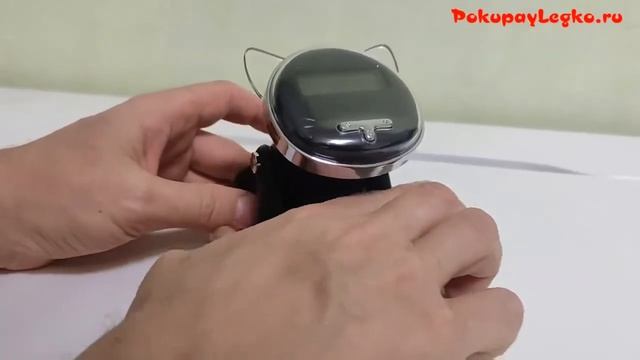 Говорящие часы "Кошка" с термометром смотреть онлайн