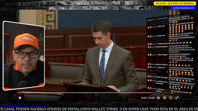 SENADOR DE EEUU ENVIO MENSAJE A BIDEN, DE PORQUE DEBE APOYAR A BUKELE Y NO DARLE LA ESPALDA. смотреть онлайн