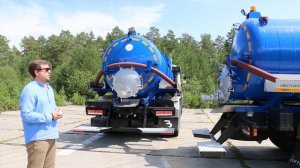Ассенизатор в базовой комплектации МВ-12 КАМАЗ-65115 НПО «ВЕКТОР»