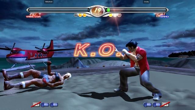 Virtua Fighter 4 Final Tuned Rikkafresh vs Crooky ONLINE ROLLBACK смотреть онлайн