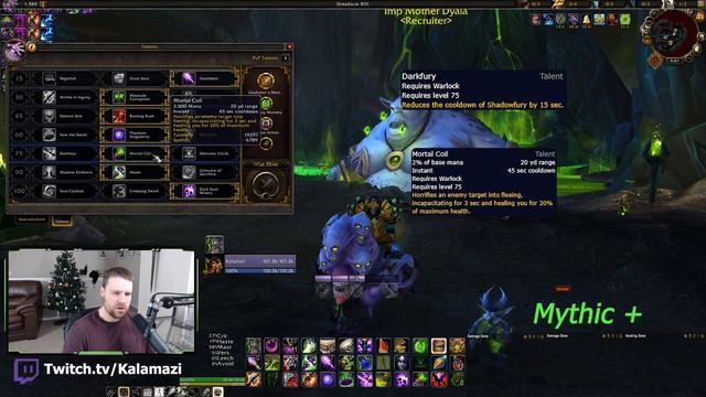 8.3 Affliction Warlock DPS Guide! Mythic + and Ny'alotha! Corruption, Essences, Talents and More! смотреть онлайн