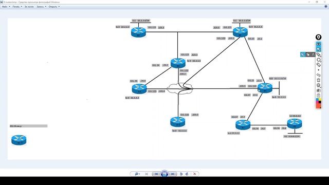 1.15 OSPF ABR. Type 3 Summary LSA. Метрика inter-area маршрутов смотреть онлайн