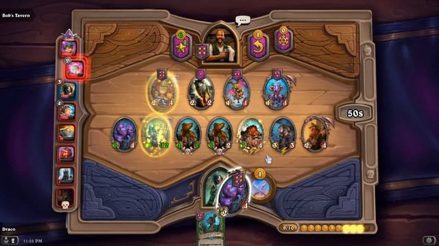 Cave Hydra with Great Wolf, Rivendare & Edwin Vancleef is Destruction | Hearthstone Battlegrounds | смотреть онлайн