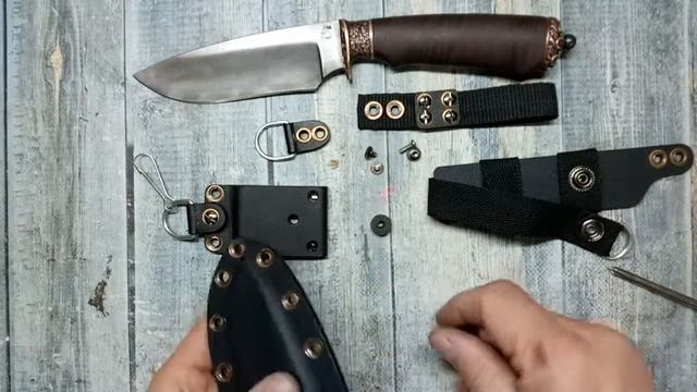 Ножны из кайдекса с системой molle смотреть онлайн