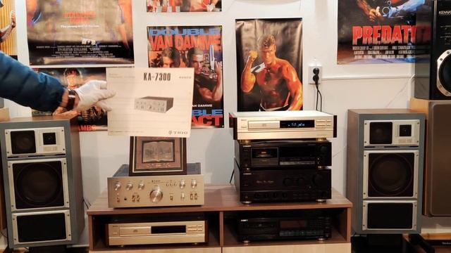 Trio KA-7300 - как должен звучать новый усилитель 1976 г.в. смотреть онлайн