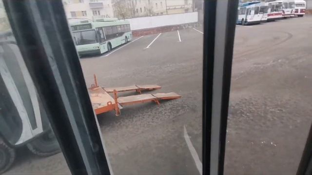 МИНСК (Беларусь) | Музей автотранспорта Беларуси; ЛиАЗ-52567; гос. КМ 4954. (02.11.2022 г.) смотреть онлайн