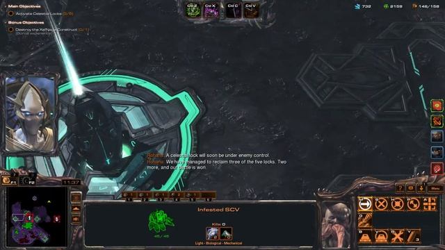 StarCraft 2 CO-OP Mutations Ulnar New Year - Lock & Load - Stukov смотреть онлайн