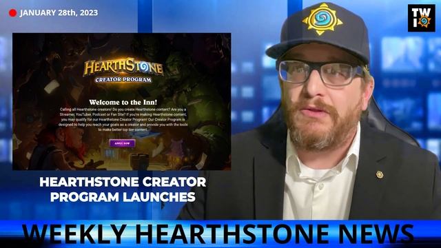 Hearthstone Subscription Mode! HS Creator Program! This Week in Hearthstone January 28th смотреть онлайн