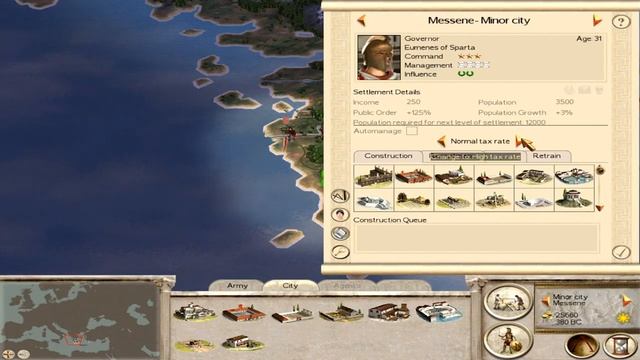 Rome Total War Sparta Mod Guide Turn 1 and 2 Divide & Conquer смотреть онлайн