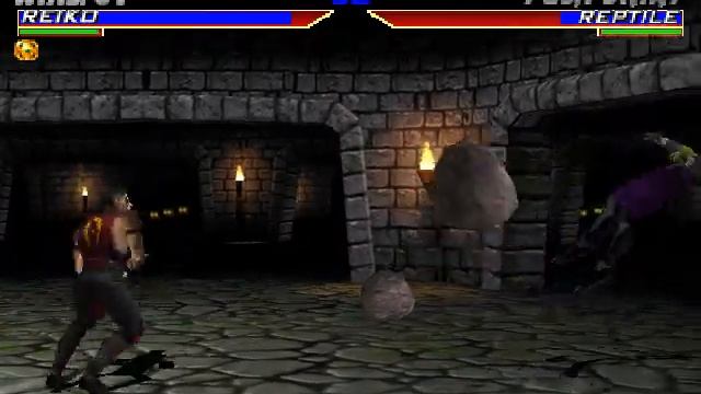 Mortal Kombat Gold (Dreamcast) Reiko Playthrough смотреть онлайн