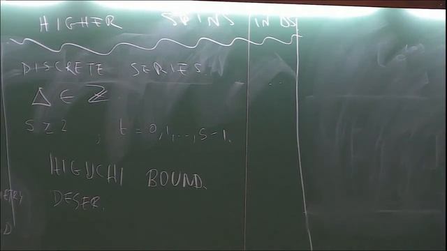 Aspect of De Sitter Space (Lecture - 03) by Dionysios Anninos смотреть онлайн