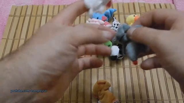 Плюшевые игрушки на пальцы для детей смотреть онлайн