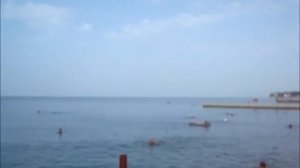 Дивноморское пляж пансионата отдыха "Энергетик".