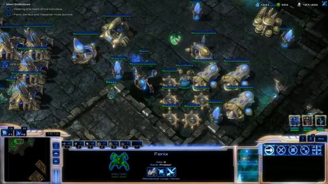 Starcraft Mass Recall - Hard Difficulty - Episode III: Protoss - Mission 7: Homeland B смотреть онлайн