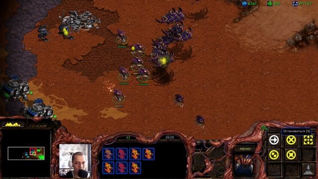 Прохождение StarCraft: Remastered [Brood War] - Эпизод VI: Зерги - Глава 4: Освобождение Корхала смотреть онлайн