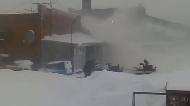 Пожар ПЧ -77 МЧС России в г.Игарка 26.01.2015г смотреть онлайн
