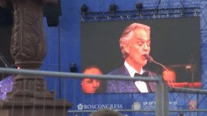 Андреа Бочелли---(Санкт-Петербург.Дворцовая площадь.)