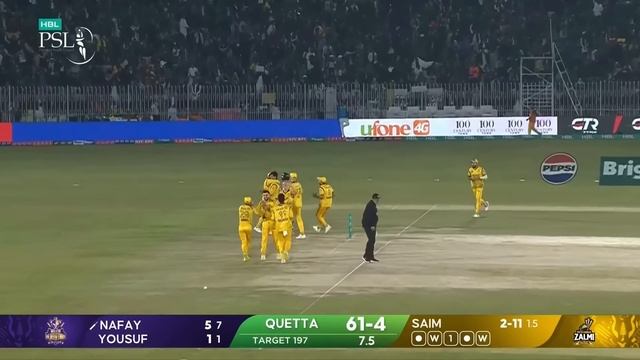 PSL 9 | Saim Magic Works | Quetta's Game Over Now | Peshawar Zalmi vs Quetta Gladiators | M1Z2A смотреть онлайн