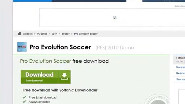 Copie de Telecharger PES 2010 demo смотреть онлайн