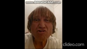 Игорь Вихорьков кривляется на камеру во время 151-го коричневого змея (удаленное видео)