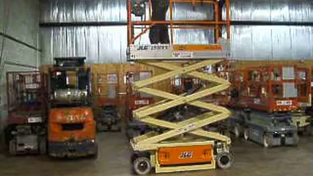 JLG 1930 Scissor Lift (193001) смотреть онлайн