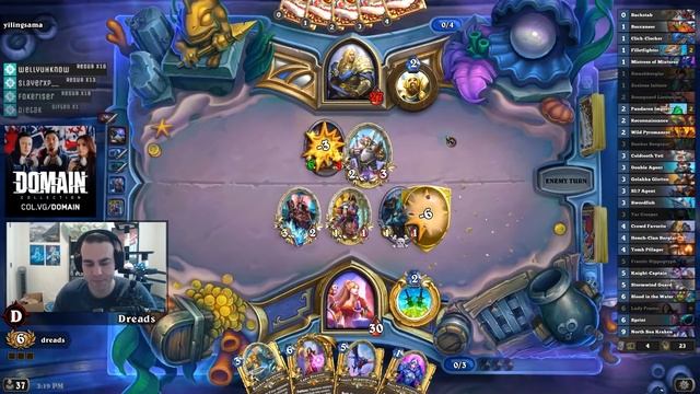 Lady Prestor and Pirates Rogue Run! - Hearthstone Arena смотреть онлайн
