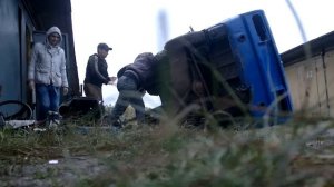 Опрокидываем на бок ВАЗ 2107