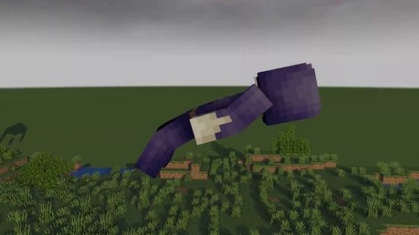 Minecraft Fight Animation - Herobrine vs Dreadlord