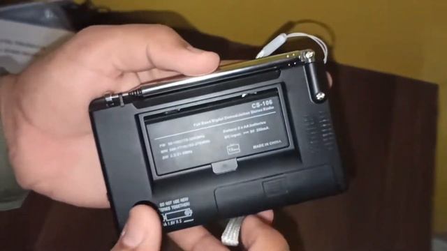 FM AM MW SW Would Band Digital Radio Unboxing Review смотреть онлайн