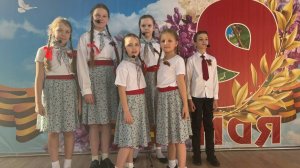 Трогательный номер ко Дню Победы 9 мая.  Литературно-музыкальная композиция: "Мы- наследники победы!