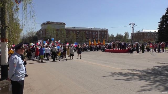 Первомайская демонстрация, Алексин, 2018 смотреть онлайн