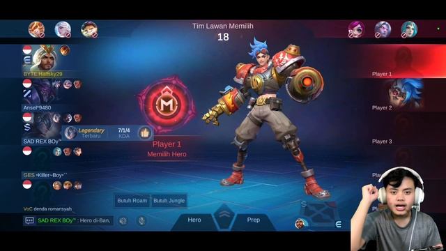 (HS) 3000 Match Khaled #4 - Mobile Legends INDONESIA - halfsky смотреть онлайн