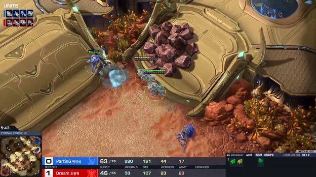 [2020 GSL Season 1] Round of 24 | Group D | Match 5 — Decider: PartinG (P) vs. Dream (T) смотреть онлайн