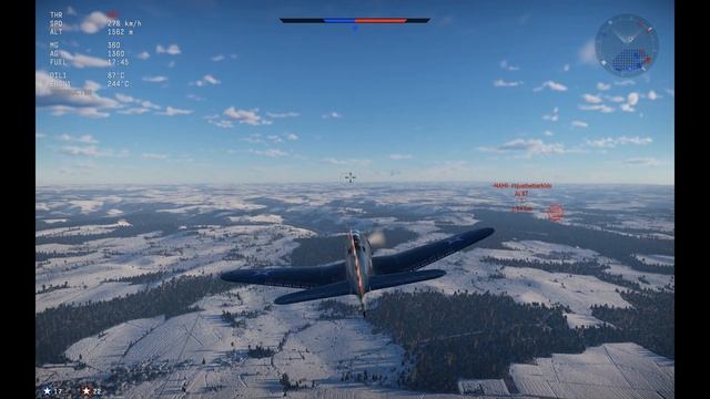 War Thunder [AIR 2.0 RB] - Douglas SBD-3 Dauntless - "Terror Of The Skies" - 4 Kills смотреть онлайн